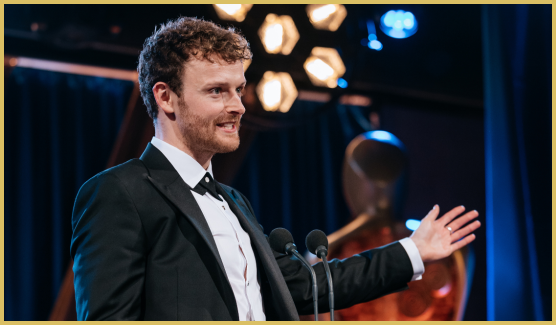 Chris Walley 'The Young Offenders' Best Supporting Actor Drama 