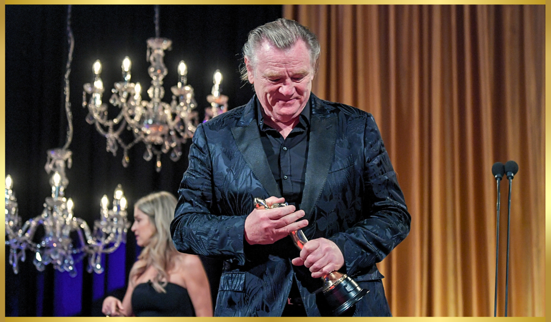 David Wilmot 'Ordinary Love' Winner Best Supporting Actor Film 