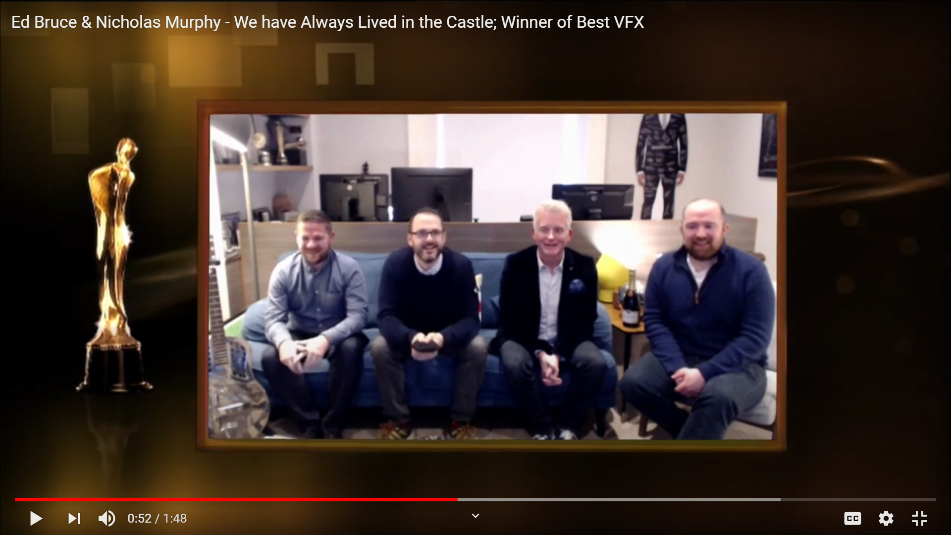 Ed Bruce & Nicholas Murphy 'We Have Always Lived in the Castle' Winner VFX