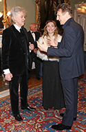 Liam Neeson and Bob Geldof at IFTA Awards 
  Reception